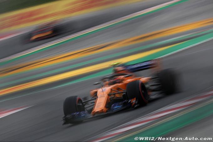 McLaren a bien progressé à Barcelone (…)