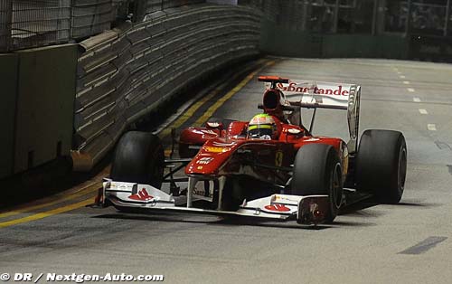 Dimanche difficile pour Felipe Massa