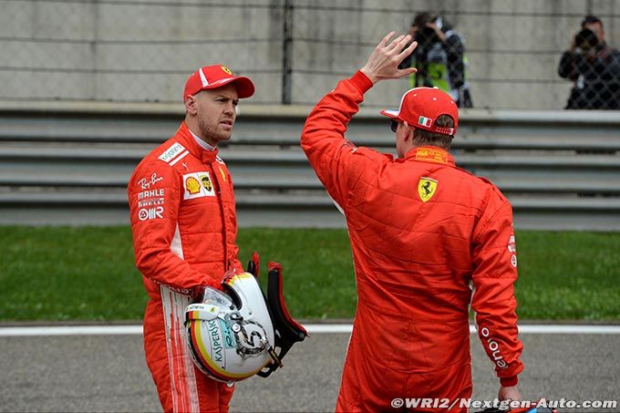 Vettel souhaite que Raikkonen reste chez