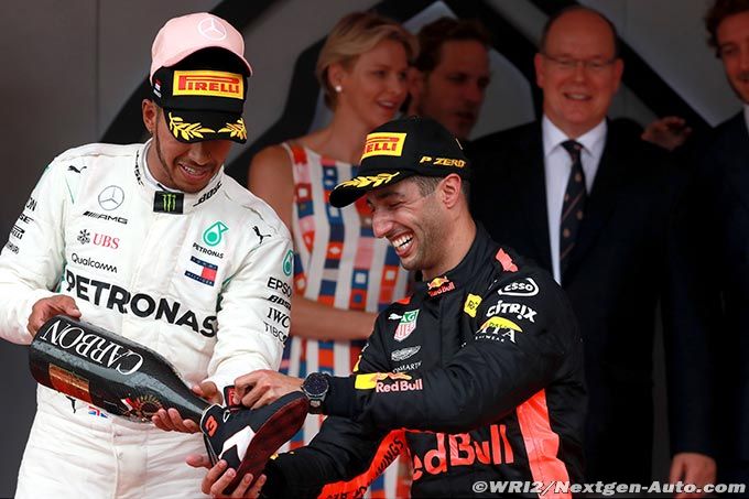 Hamilton conseille à Ricciardo de (…)