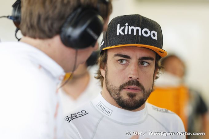 La frustration d'Alonso en F1 (…)