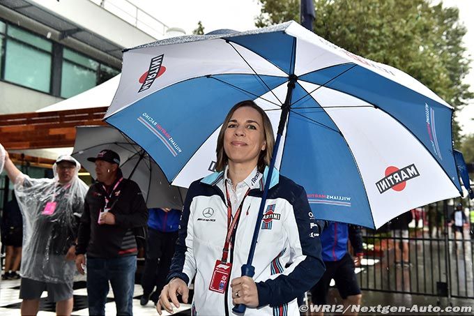 Williams will not give up - Claire (…)