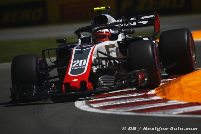 Magnussen rate la Q3 de peu pour Haas F1