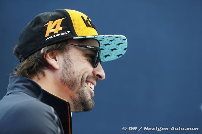 Alonso est heureux de découvrir (...)