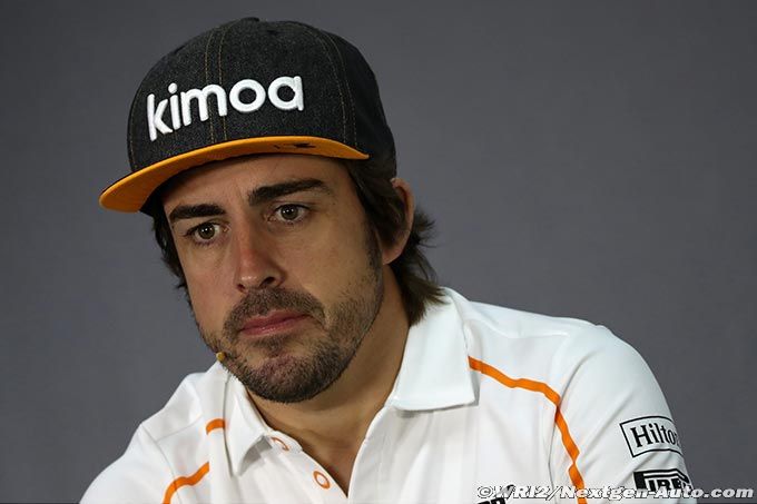 Alonso récupère encore de sa victoire au