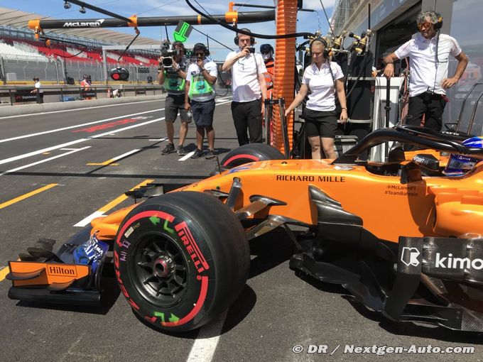 McLaren n'a pas encore d'infos