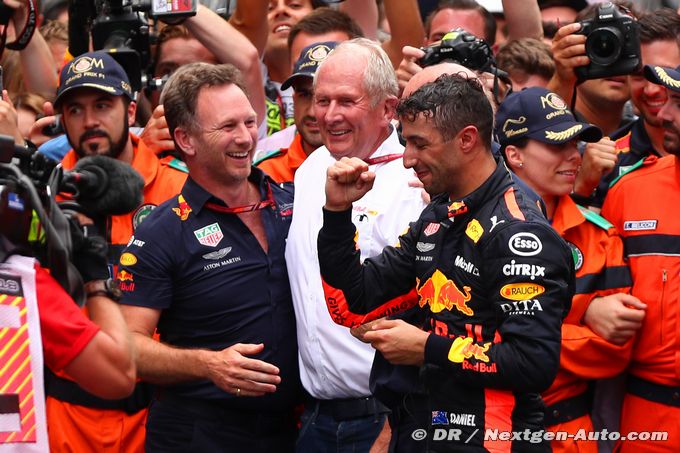Red Bull et Ricciardo sont proches (...)