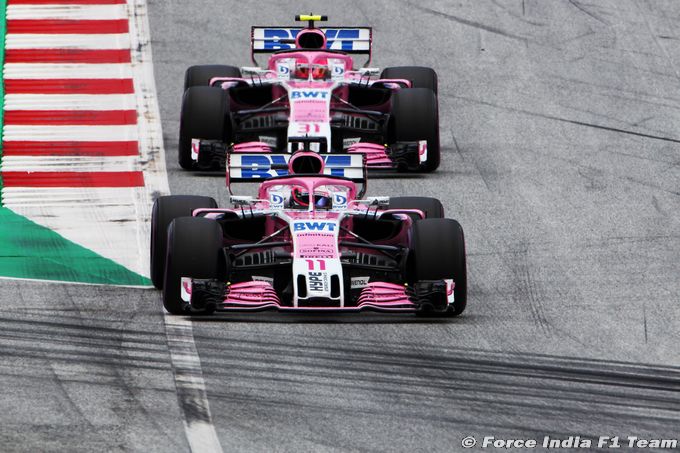Force India could collapse in 2018 (...)