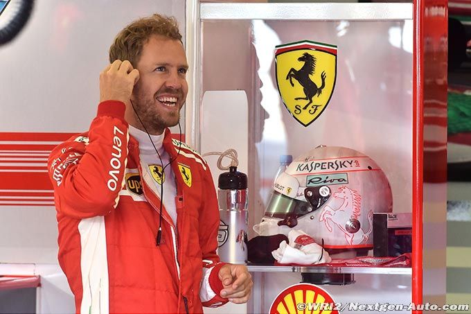 Vettel a le sourire après cette 1ère (…)