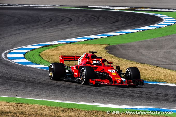 Vettel en pole à domicile, Hamilton (…)