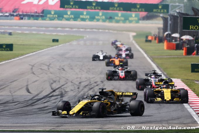 Renault F1 ne compromettra pas 2019 (…)