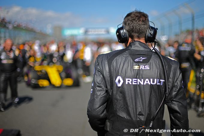 Renault F1 en faveur des budgets (...)