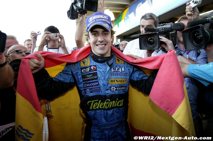 Alonso, le double champion du monde (…)