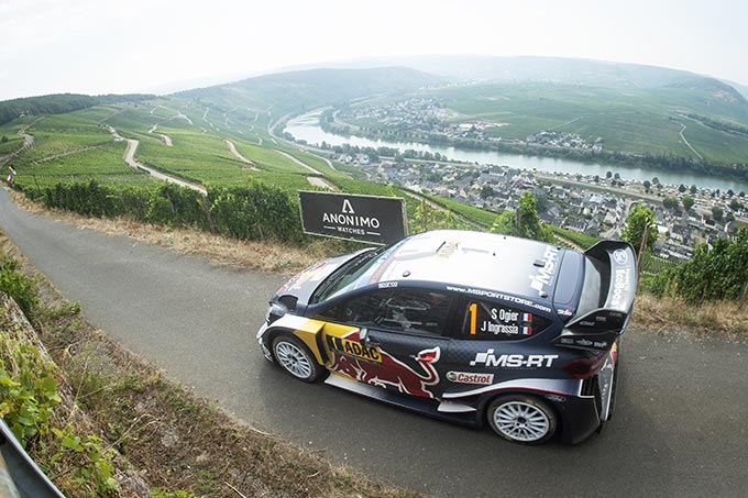 Deutschland, SS2: Ogier moves ahead