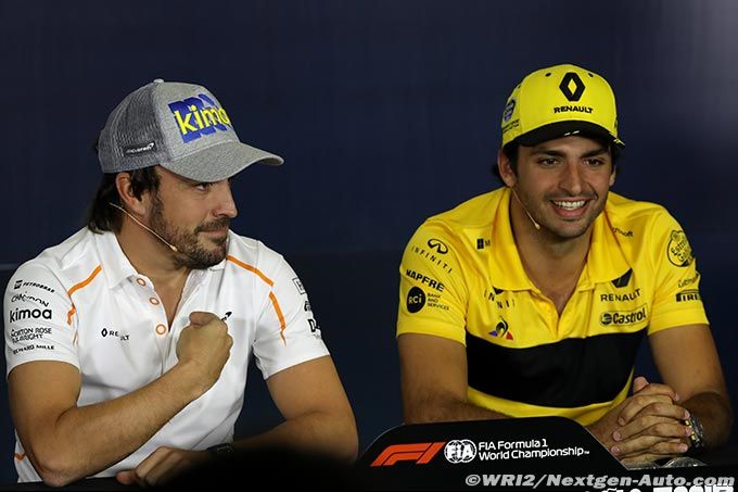 Alonso backs Sainz's McLaren move
