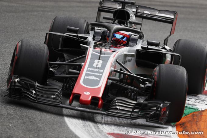 Sixième à Monza, Grosjean amène Haas (…)