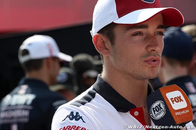 Leclerc back on pole for 2019 Ferrari