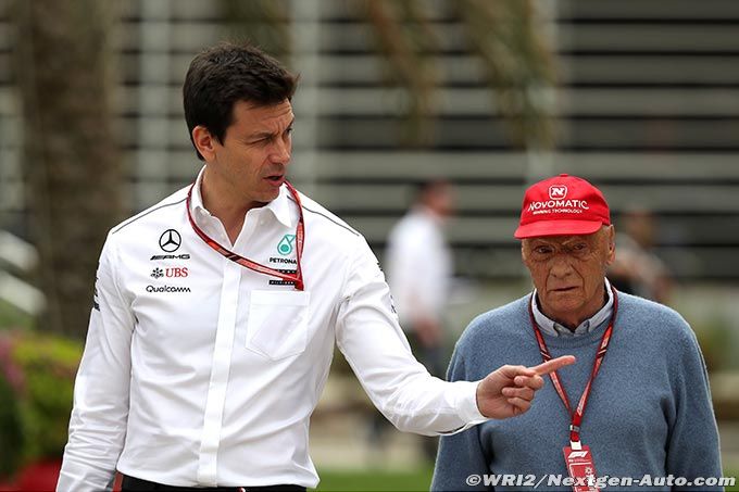 Wolff est en contact régulier avec Lauda