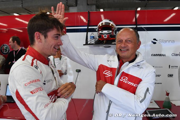 Sauber remercie Leclerc et lui (...)