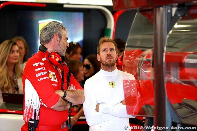 Arrivabene protège Vettel et Ferrari :