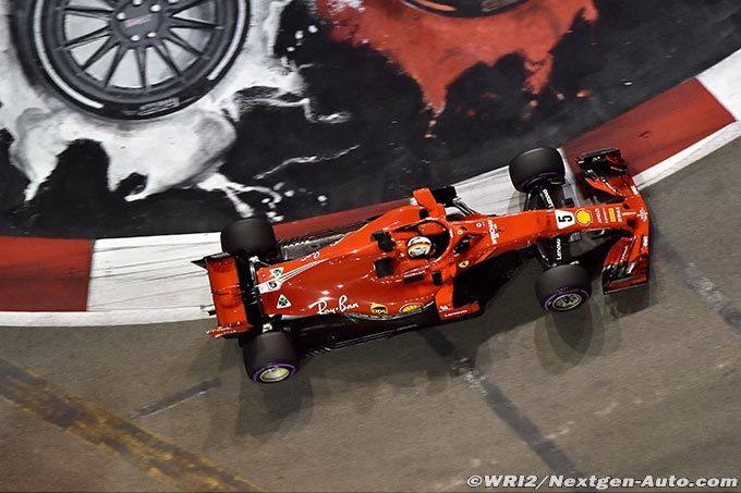 Vettel admet ne pas avoir été assez bon