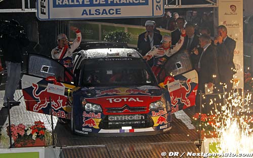 Loeb, Elena and Citroën: World Champions