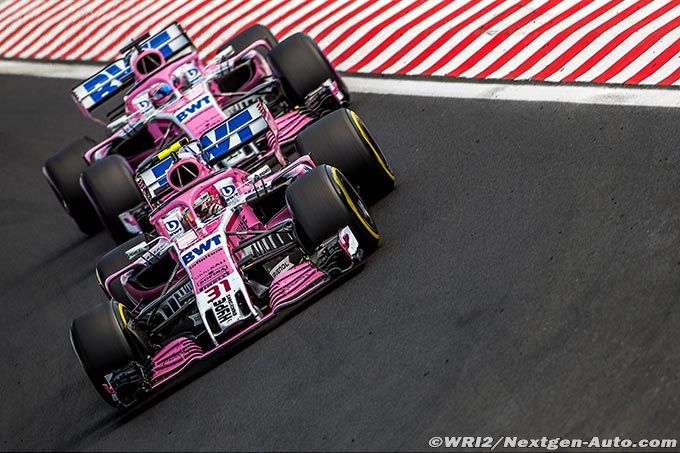 Racing Point Force India interdit à (…)