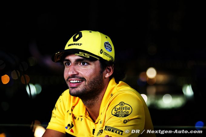 Sainz est soulagé et optimiste (...)