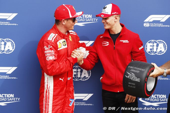 Schumacher happy with Ferrari interest