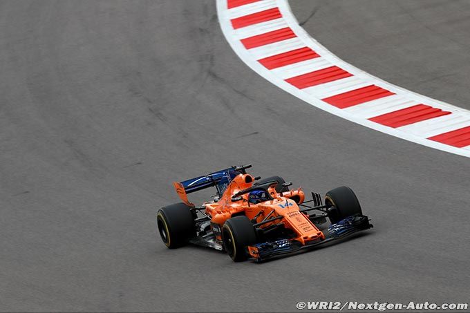 McLaren en difficulté à Sotchi, (…)