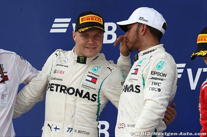 Bottas estime normal de s'être