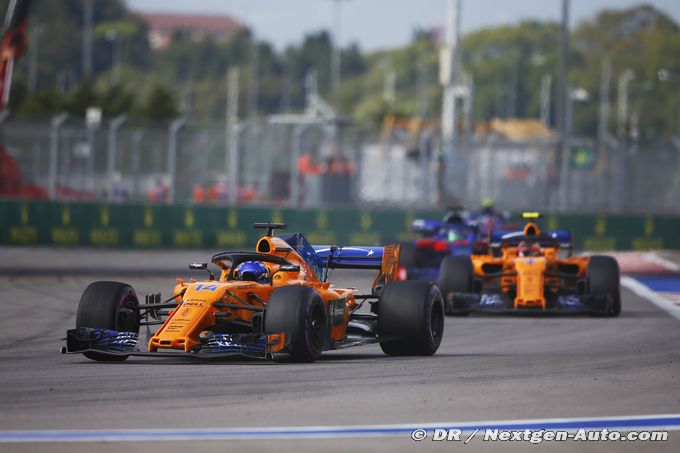 McLaren s'attend à un week-end