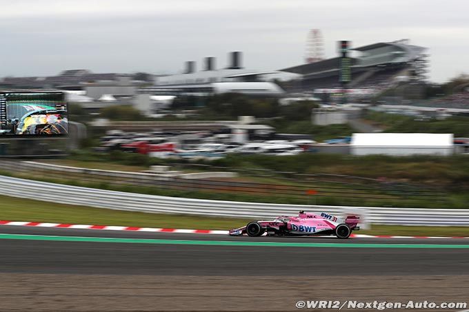 Ocon commence mieux que Pérez à Suzuka