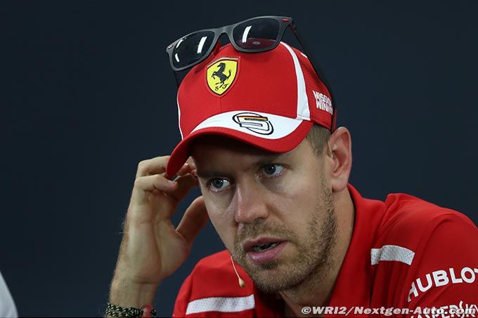 Sebastian Vettel déplore la direction