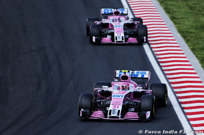 Racing Point Force India impressionne