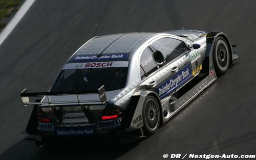 Coulthard a testé une Mercedes DTM