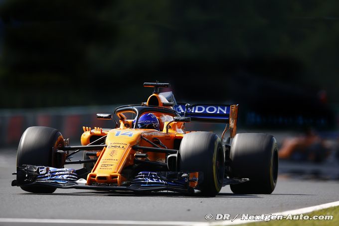 Alonso voit sa McLaren progresser demain