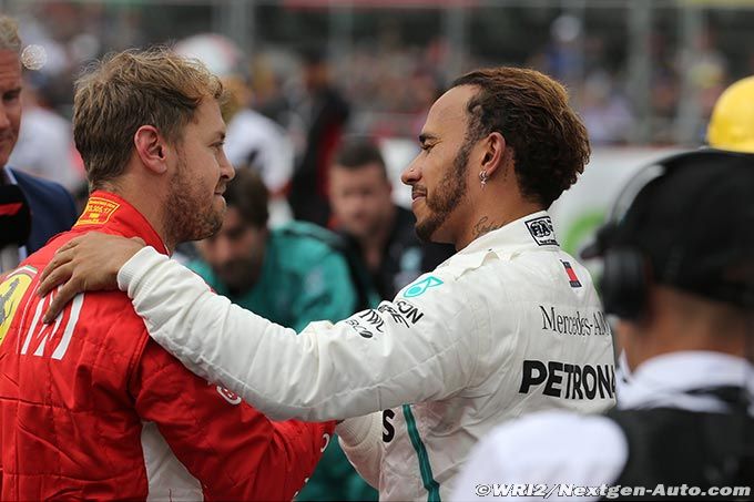 Hamilton : J'ai remercié Vettel