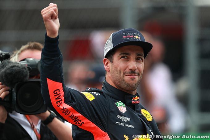 Ricciardo confirme qu'il disputera