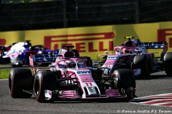 Sponsor says Force India budget to (...)