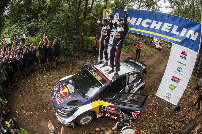 Ogier and Toyota FIA WRC Champions; (…)