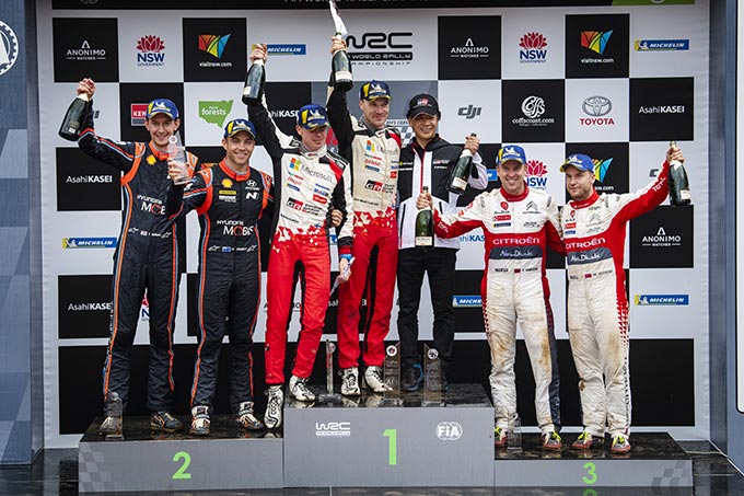 Toyota Gazoo Racing wins the rally (...)