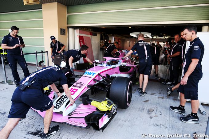 Force India to launch 2019 car in Canada
