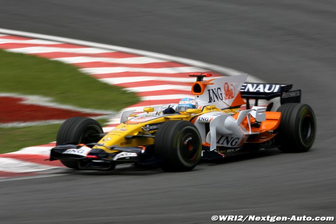Alonso et la F1 : 2008, deux victoires