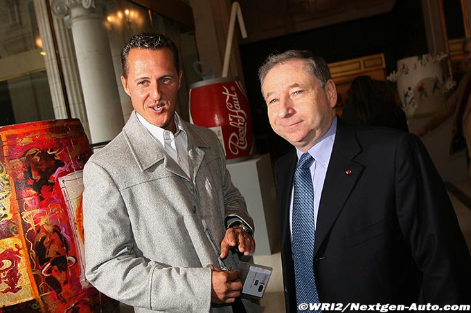 Jean Todt et Michael Schumacher, (...)