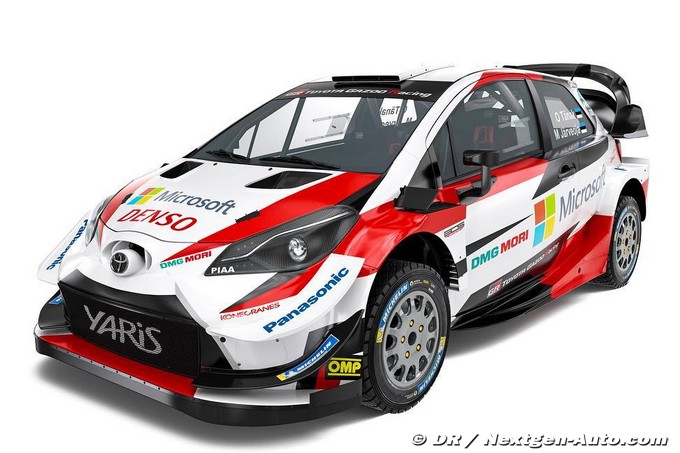 La Toyota Yaris WRC présentée en (…)