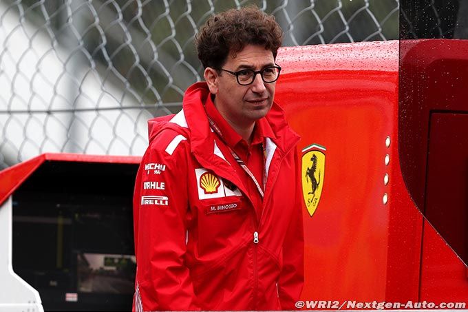 Ferrari : L'arrivée de Binotto (…)