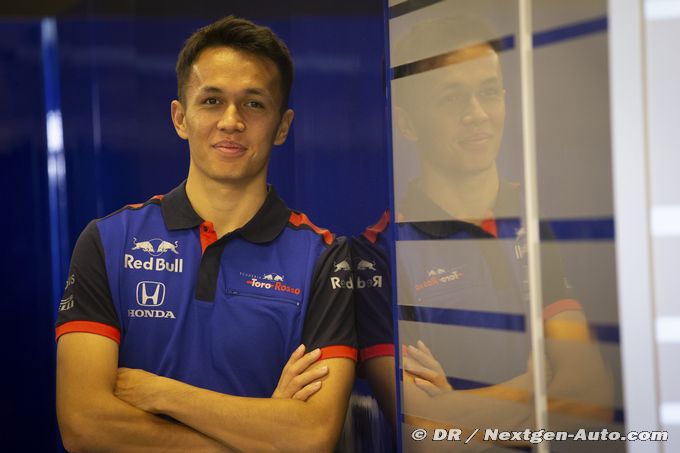 Albon wants to be on the pace 'imme