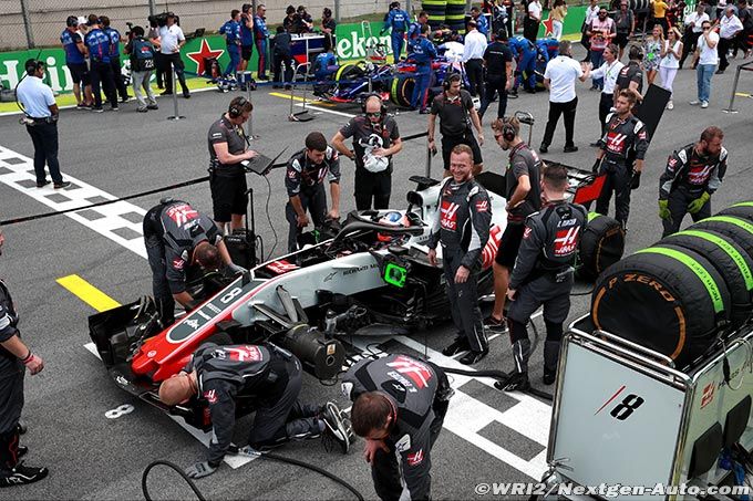 Grosjean : Haas progresse d'année