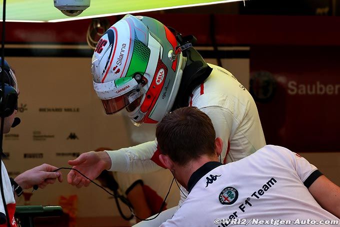 Giovinazzi, une menace pour Raikkonen